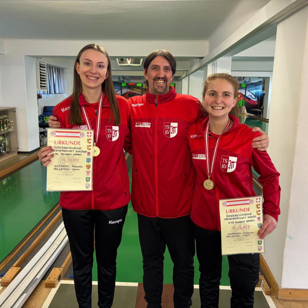 Laura und Franziska - Österreichische Meister in Tandem U23W